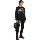 Givenchy Black Refracted Logo Sweatshirt