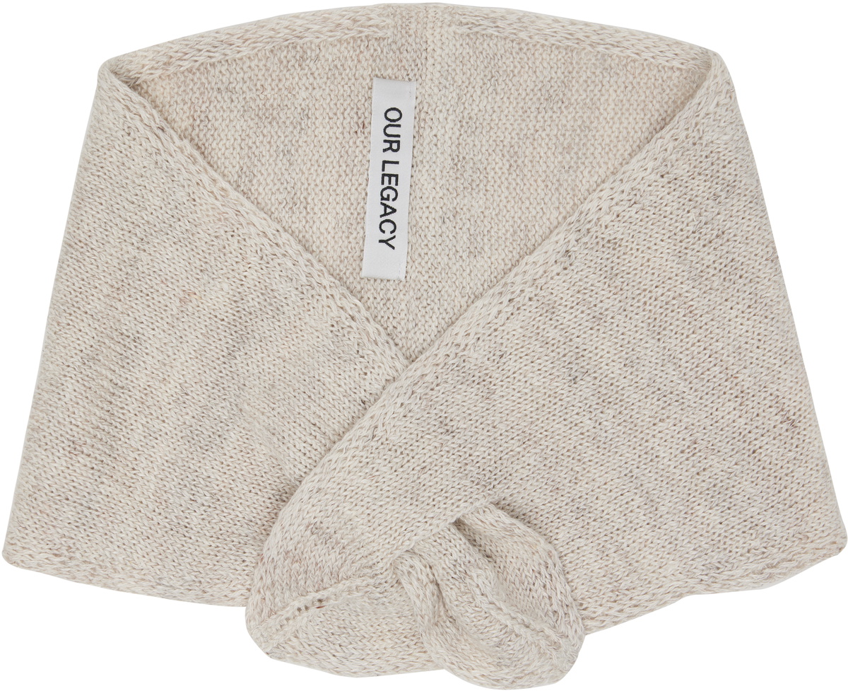 Our Legacy Brown Piano Scarf Our Legacy