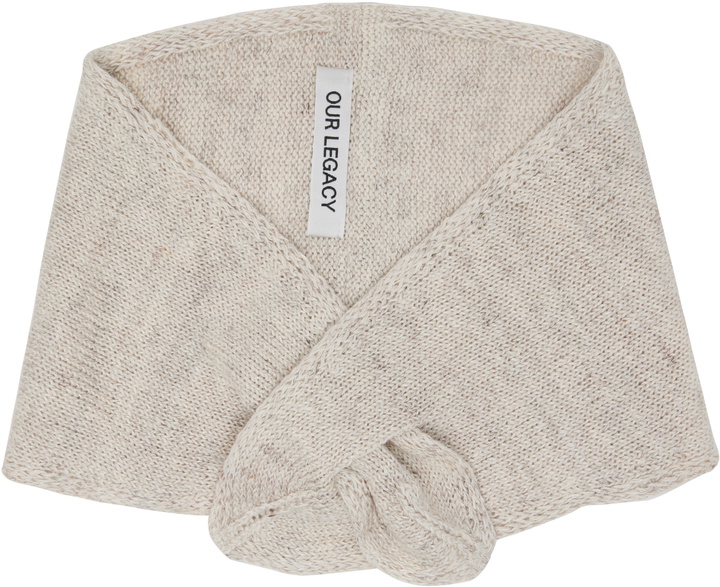 Photo: OUR LEGACY Off-White Miniature Scarf