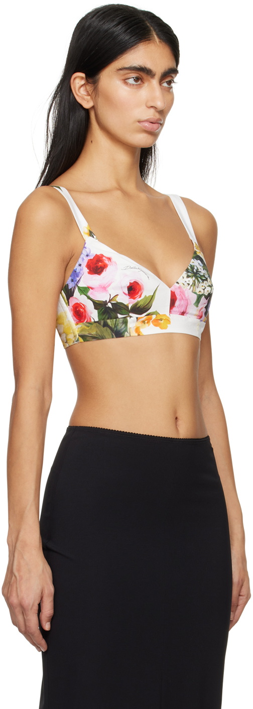 Dolce & Gabbana White Garden Top