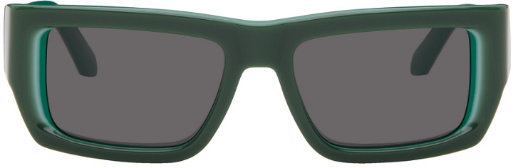 Photo: Off-White Green Prescott Sunglasses