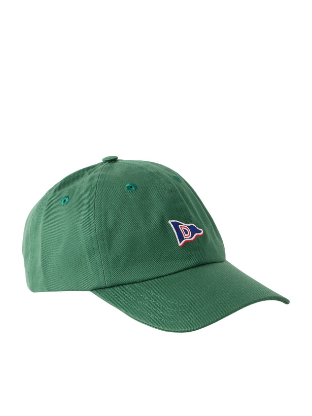 Photo: Drake's - Embroidered Cotton-Twill Cap