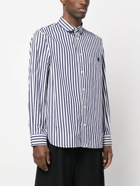 SACAI - Striped Cotton Poplin Shirt