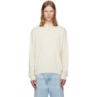 vowels Off-White Eyelet Polo