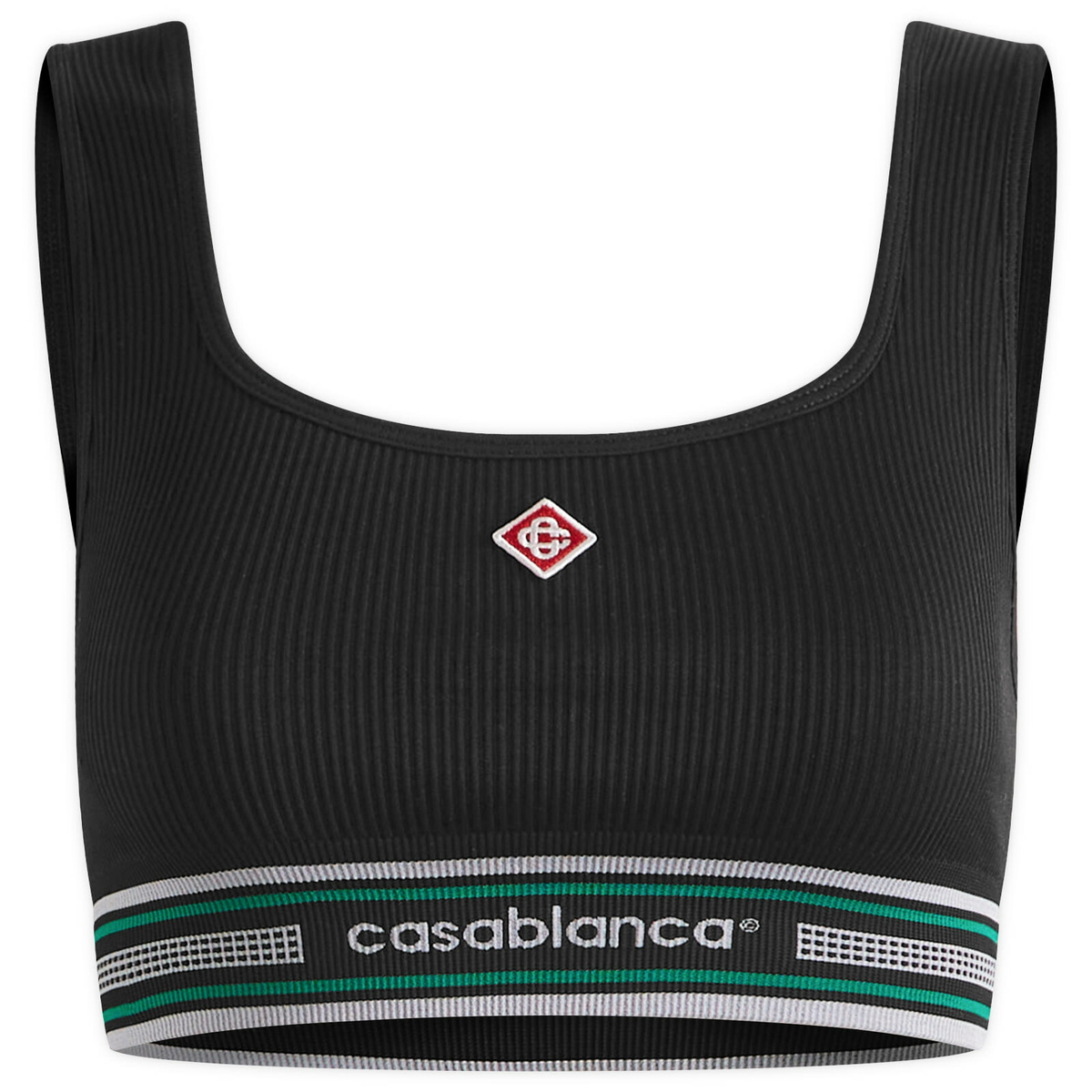 Casablanca Women's Seamless Top in Black Casablanca