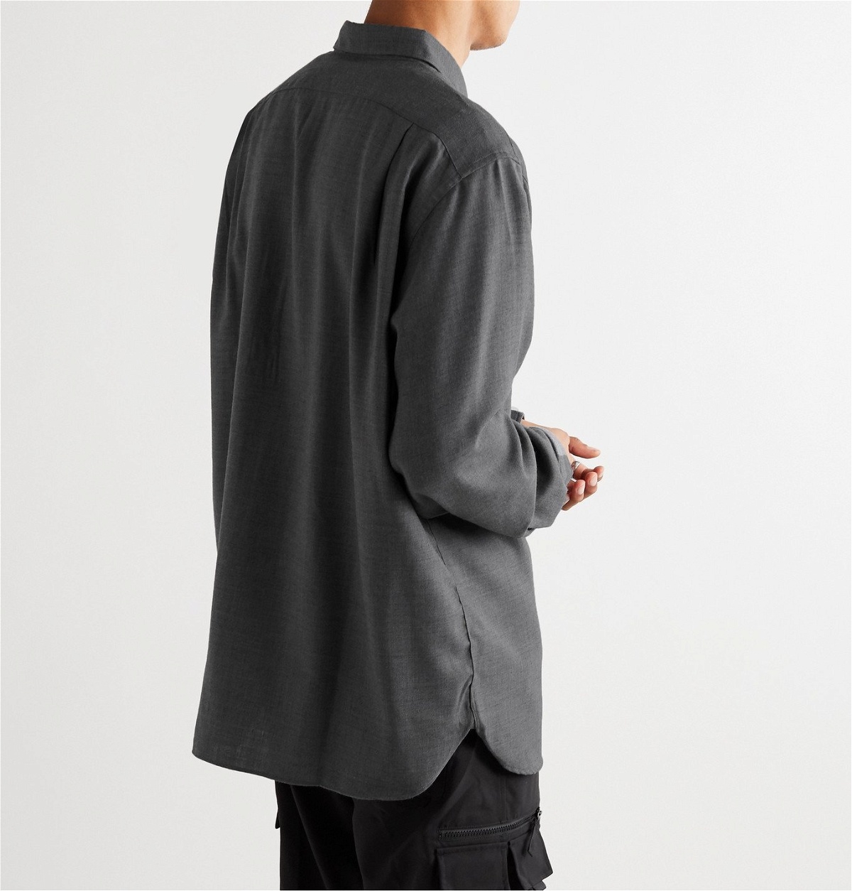 nanamica - Flannel Shirt - Gray Nanamica