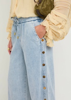 Zimmermann Rebellion Press-stud Denim Trousers