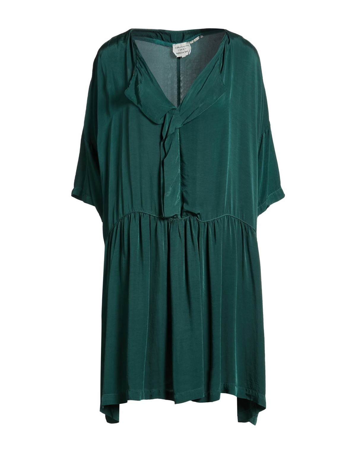 Alessia Santi Womens Mini dress Emerald in Green