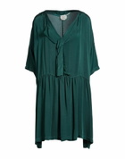 Alessia Santi Womens Mini dress Emerald in Green