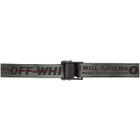 Off-White Grey Classic Industrial Belt