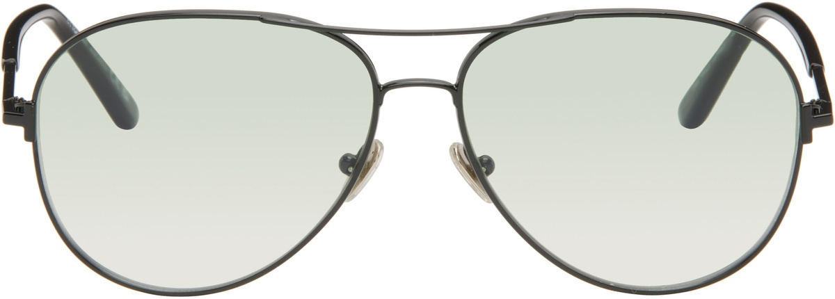 TOM FORD Gunmetal Clark Sunglasses