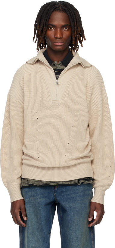 Photo: Isabel Marant Beige Benny Sweater