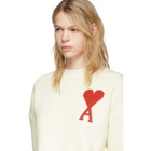 AMI Alexandre Mattiussi Off-White Oversized Ami De Coeur Sweatshirt