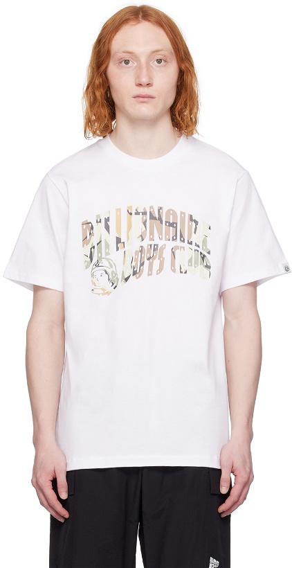 Photo: Billionaire Boys Club White Camo Arch Logo T-Shirt