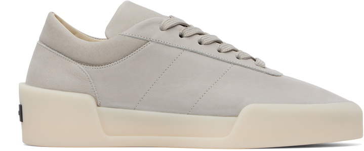 Photo: Fear of God Gray Aerobic Low Sneakers