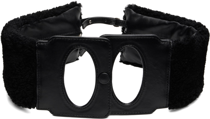 Photo: Kiko Kostadinov Black Isadora Belt Bag