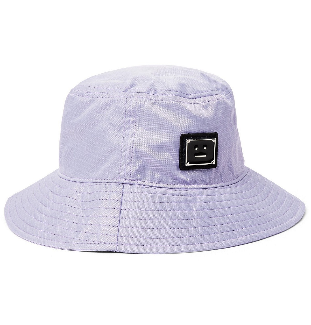 Photo: ACNE STUDIOS - Logo-Appliquéd Ripstop Bucket Hat - Purple