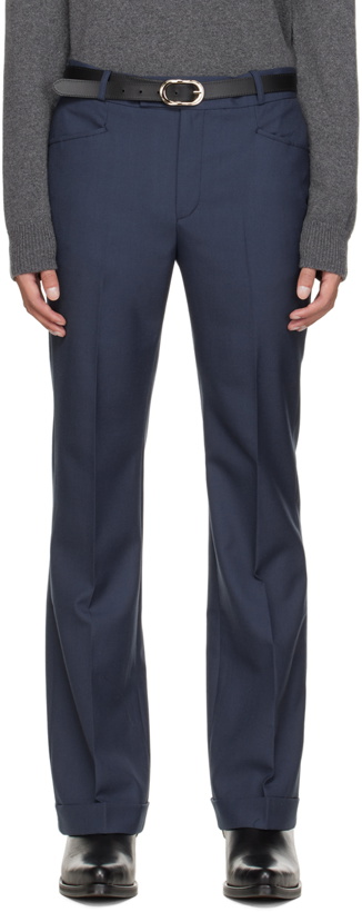 Photo: Ernest W. Baker SSENSE Exclusive Navy 70s Trousers