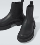Moncler Hevea leather Chelsea boots