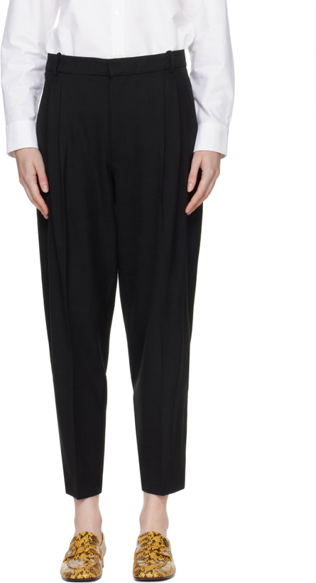 Photo: Cordera Black Carrot Trousers