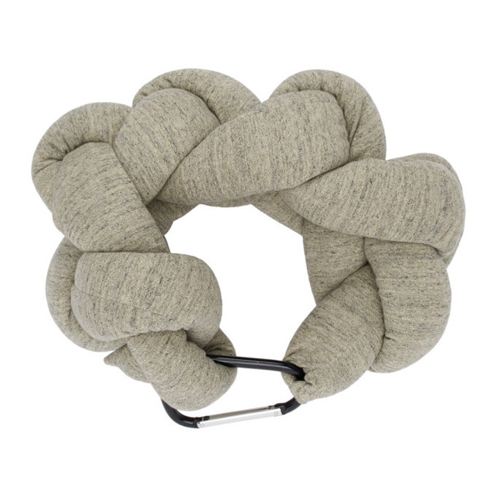 Photo: Bless Grey and Beige Bolster Scarf