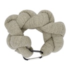 Bless Grey and Beige Bolster Scarf