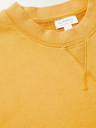 Sunspel - Cotton-Jersey Sweatshirt - Yellow