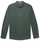 James Perse - Cotton-Poplin Shirt - Green