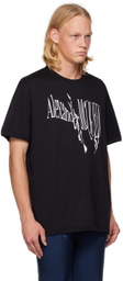 Alexander McQueen Black Printed T-Shirt