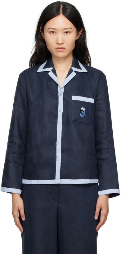Photo: Sleeper Navy Garrick Shirt