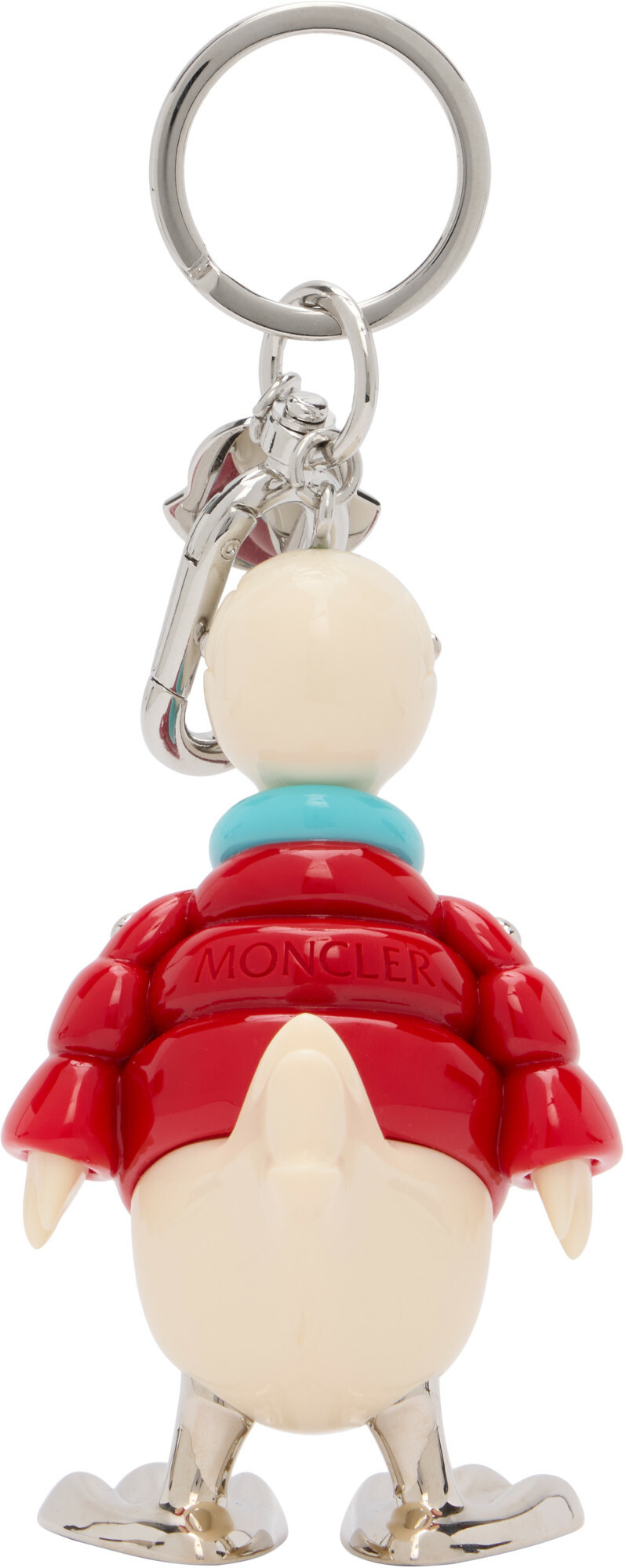 Moncler Red 'Mon Duck' Bag Charm