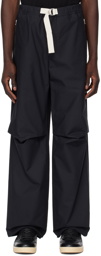 Jil Sander Navy Relaxed-Fit Trousers