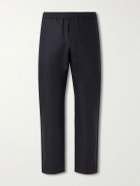 Barena - Straight-Leg Herringbone Virgin Wool Trousers - Blue