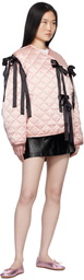 Sandy Liang Pink Subi Jacket