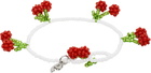 Pura Utz White & Red Cherry Bracelet