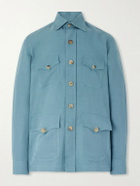 Rubinacci - Safari Overshirt - Blue