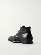 Officine Creative - Sound 013 Leather Lace-Up Boots - Black