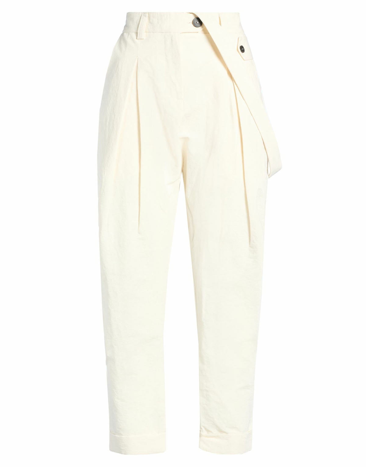 Isabel Benenato Womens Pants in Ivory