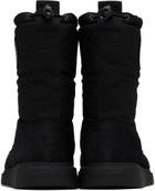Canada Goose Black Crofton Fold-Down Puffer Boots