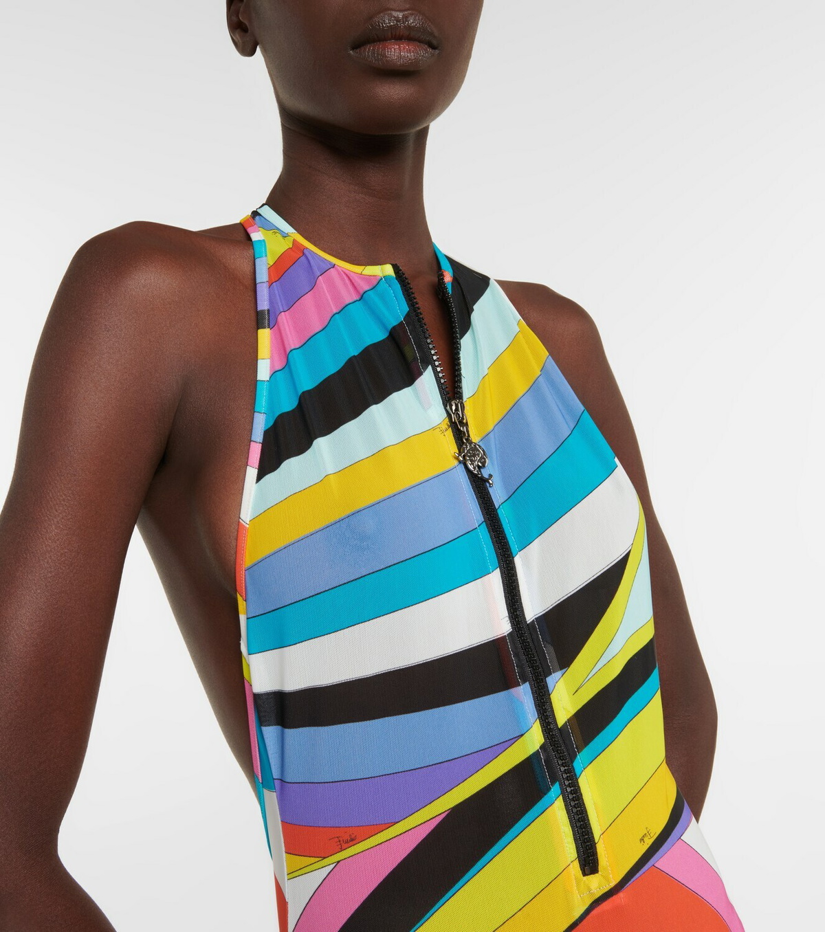EMILIO PUCCI キャミソール ビーチウェア 美品 Emilio Pucci Bikini Set - Luxury Italian Swimwear - Colorful Two