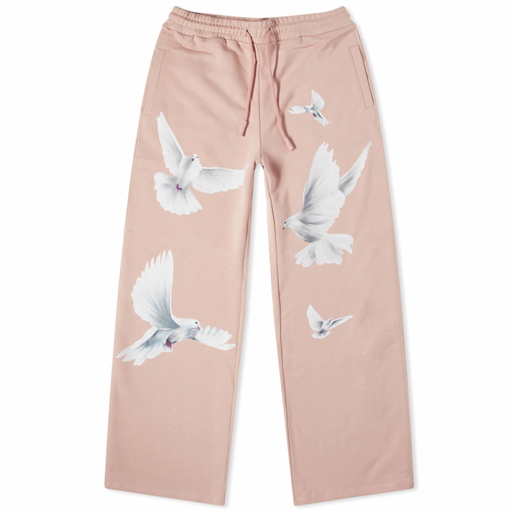 Photo: 3.Paradis Women's Freedom Doves Lounge Pants in Pink