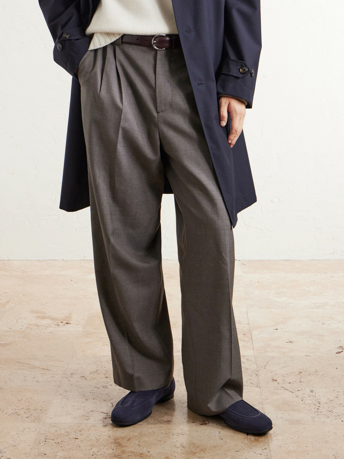 John Lobb - Tyne II Suede Loafers - Blue