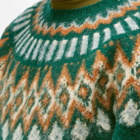 Howlin by Morrison Men's Howlin' Future Fantasy Fair Isle Crew Knit in Forest