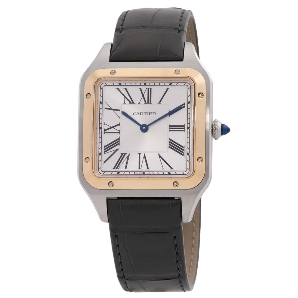 Cartier Santos-Dumont X-Large Model Hand Wind Mens Watch W2SA0034