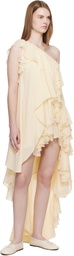 Collina Strada Yellow Violet Minidress