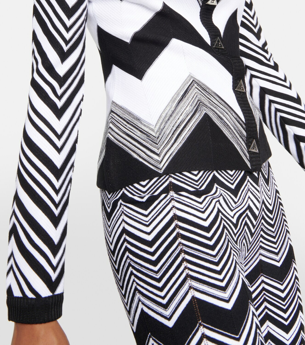 Missoni Zig-zag cotton-blend cardigan