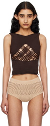 Isa Boulder Brown Holy Tank Top