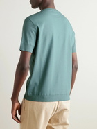 Paul Smith - Cotton and Cashmere-Blend T-Shirt - Blue