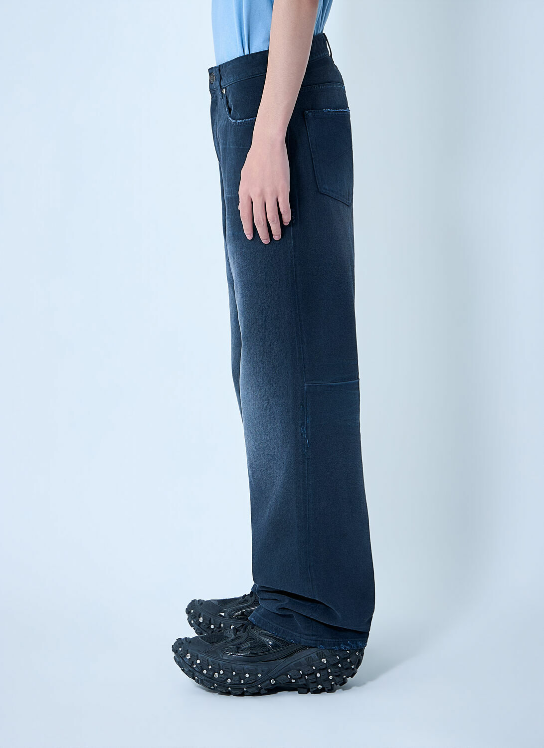 Balenciaga Curved Knee Pants