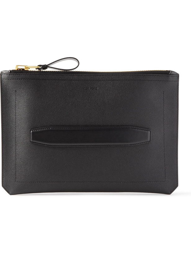 Photo: TOM FORD - Buckley Pebble-Grain Leather Document Holder